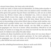 Frohe Weihnachten / Eine wahre Geschichte Karte zu Weihnachten 14,8x10,5 cm