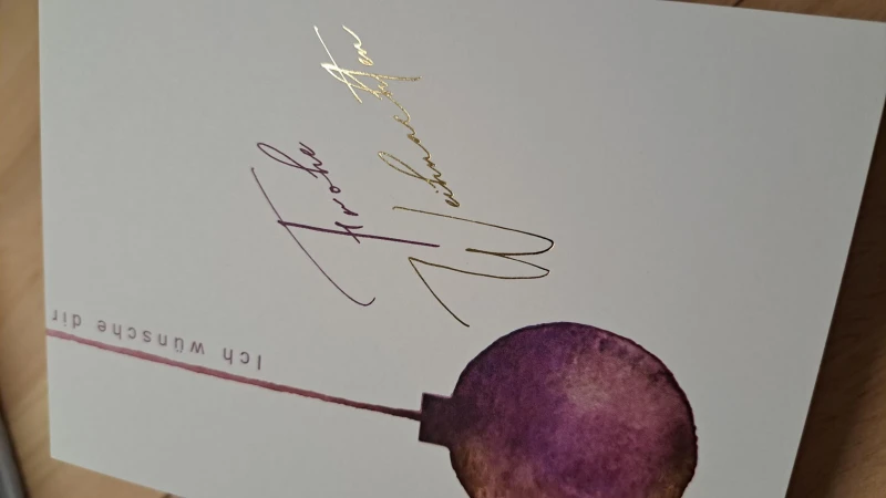 Frohe Weihnachten Karte