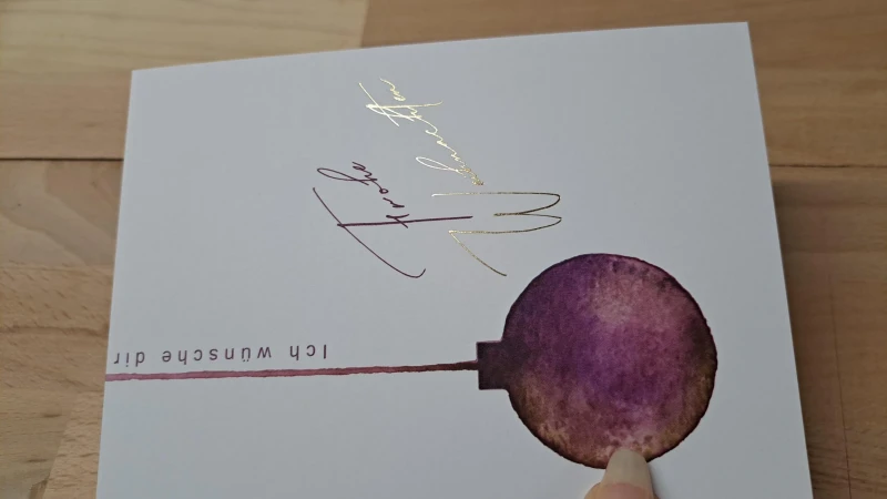 Frohe Weihnachten Karte