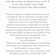 Gebetskarte / Freiheit