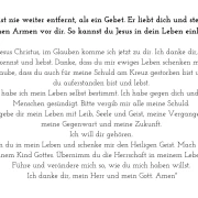 Gebetskarte / Immer erreichbar