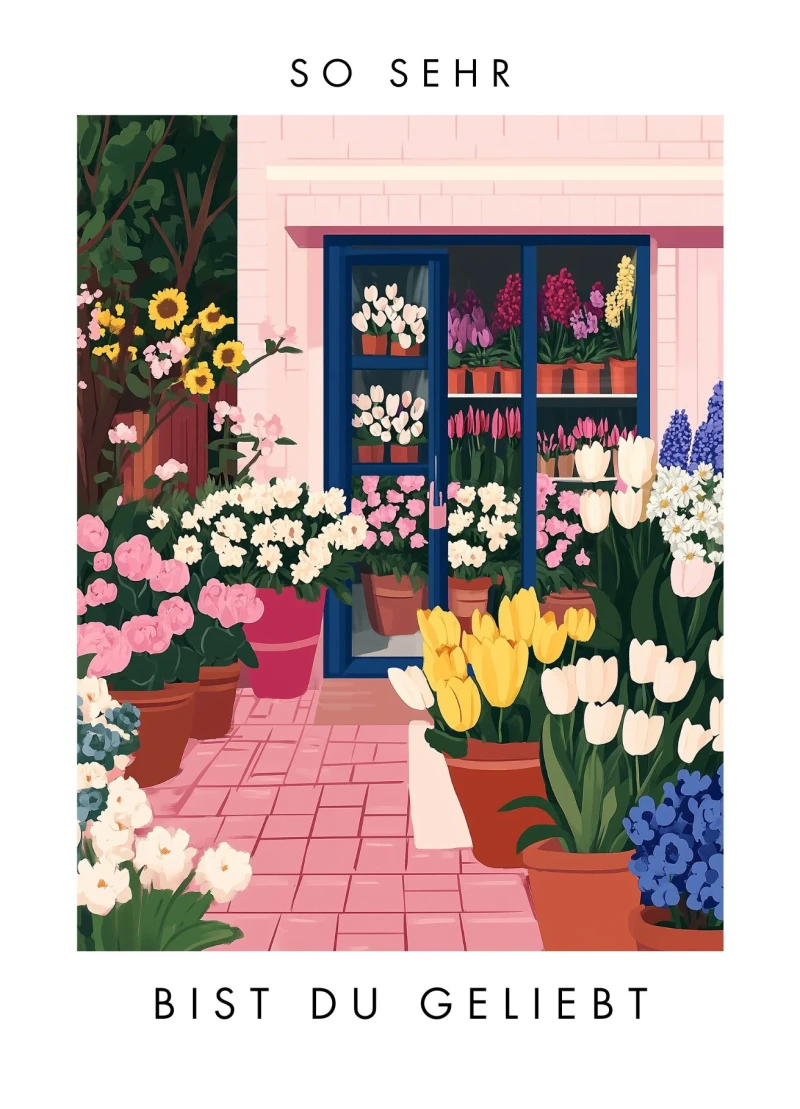 So sehr bist du geliebt, Karte