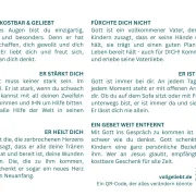 Gott sagt über Dich / Männerkarte 14,8x10,5 cm