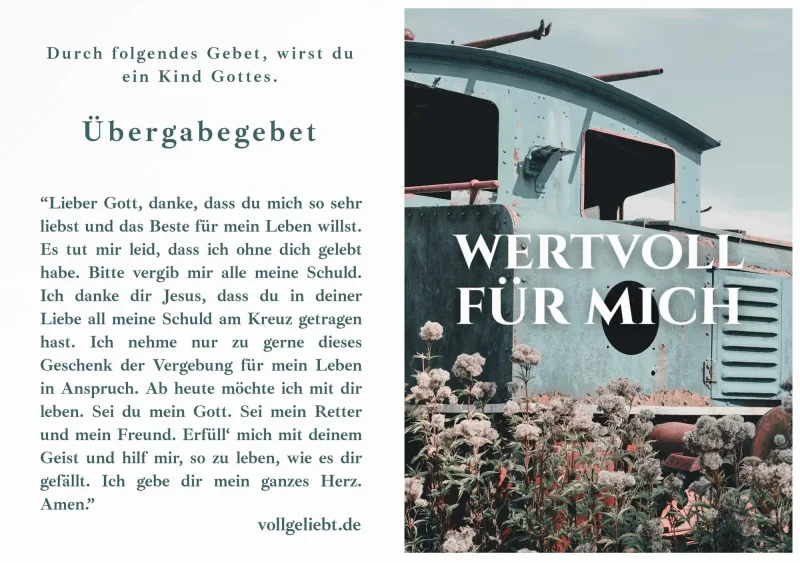 Seniorenkarte Wertvoll für mich Auto 14,8x10,5 cm