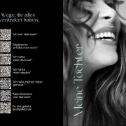 Meine Tochter Frauenkarte/ Doppelkarte