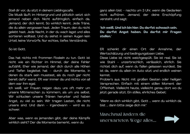 Meine Tochter Frauenkarte/ Doppelkarte