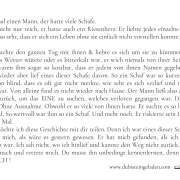 Karte, Verlaufen, Eine wahre Geschichte