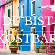 Klappkarte, Du bist kostbar