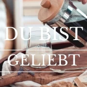 Klappkarte, Du bist geliebt