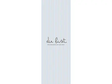 Lesezeichen, Du bist GELIEBT 17x5,5 cm