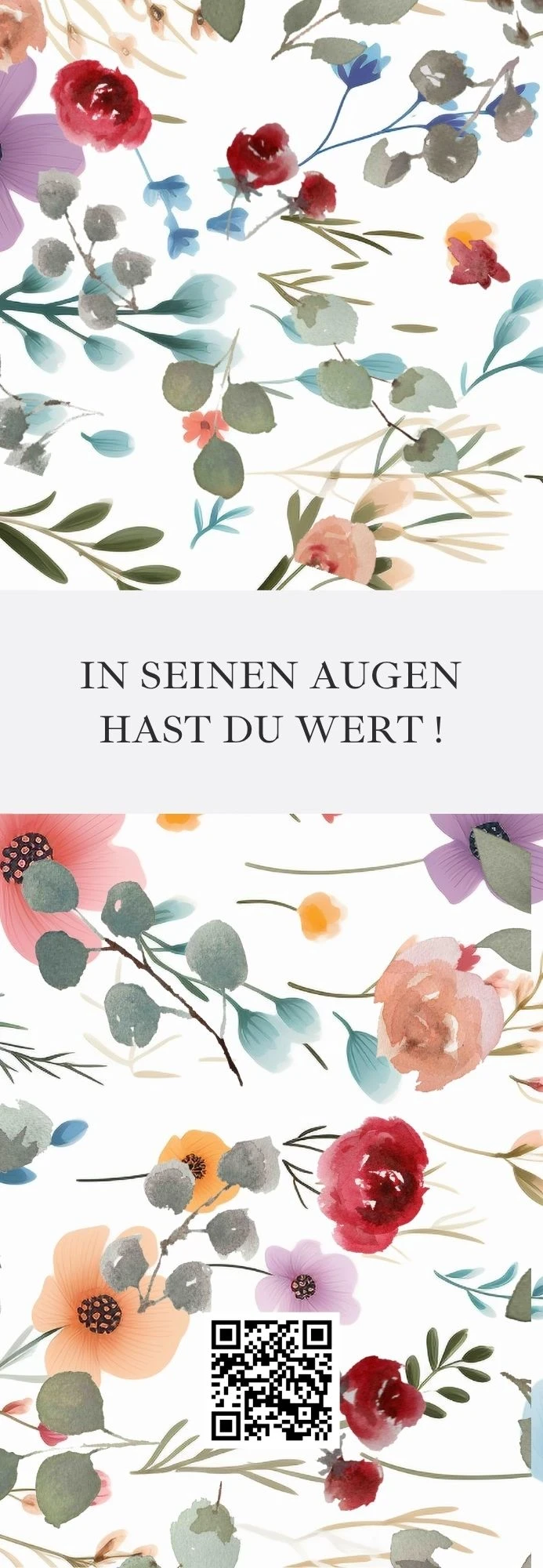 Lesezeichen, Unbezahlbar ( 5,5x17cm)