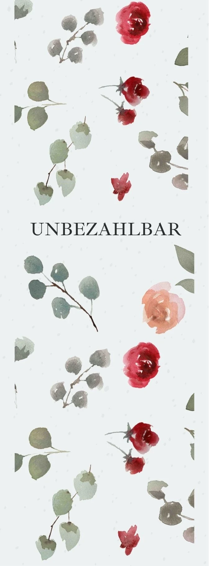 Lesezeichen, Unbezahlbar