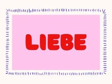 Liebe Neu, Minikarte 8,5x5,4 cm