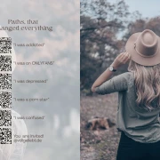 Meine Tochter Frauenkarte/ Doppelkarte