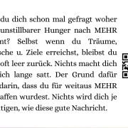 Mini Karte, Bist du satt? NEU