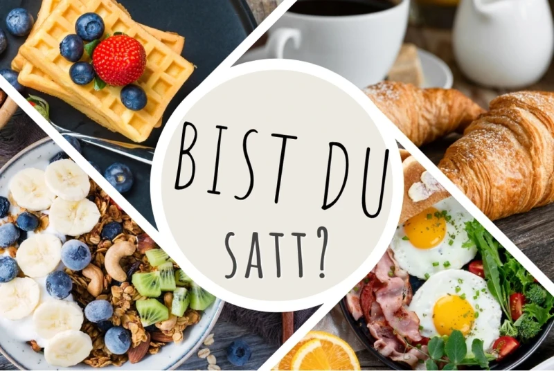 Mini Karte, Bist du satt? NEU