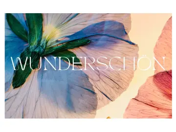Mini Karte/Wunderschön