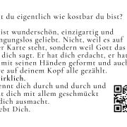 Mini Karte/Wunderschön