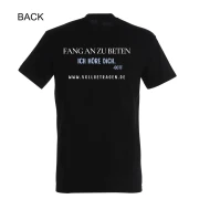 Männershirt, Fang an zu beten