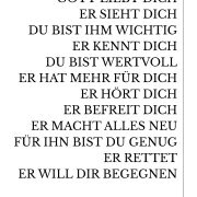 Oversize-Tshirt UNISEX / Gott liebt Dich