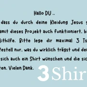 Oversize-Tshirt UNISEX / Lets Talk about Jesus