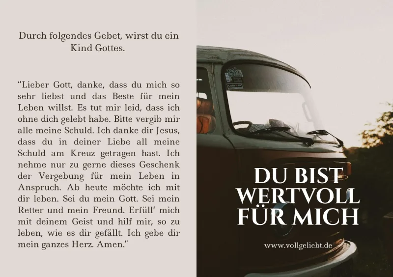 Seniorenkarte Wertvoll für mich Auto 14,8x10,5 cm