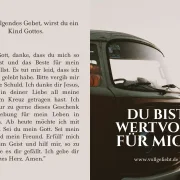 Seniorenkarte Wertvoll für mich Auto 14,8x10,5 cm