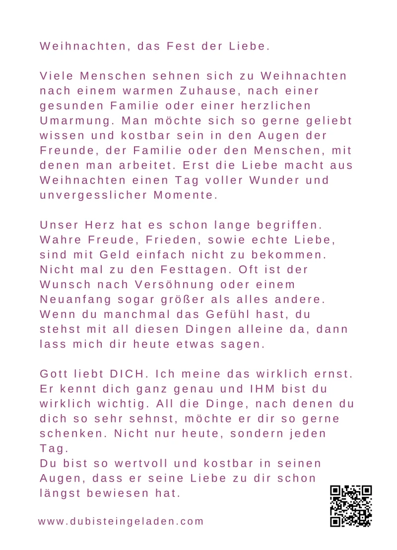 Frohe Weihnachten Karte