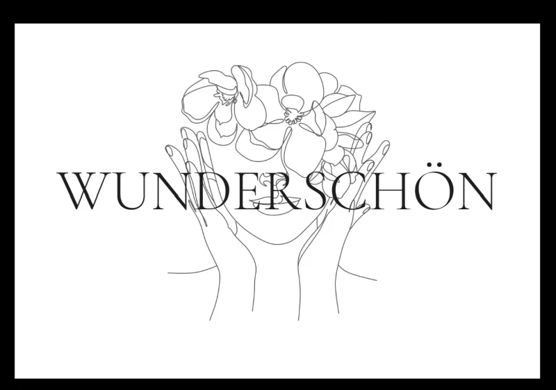 Wunderschön Klappkarte für Frauen